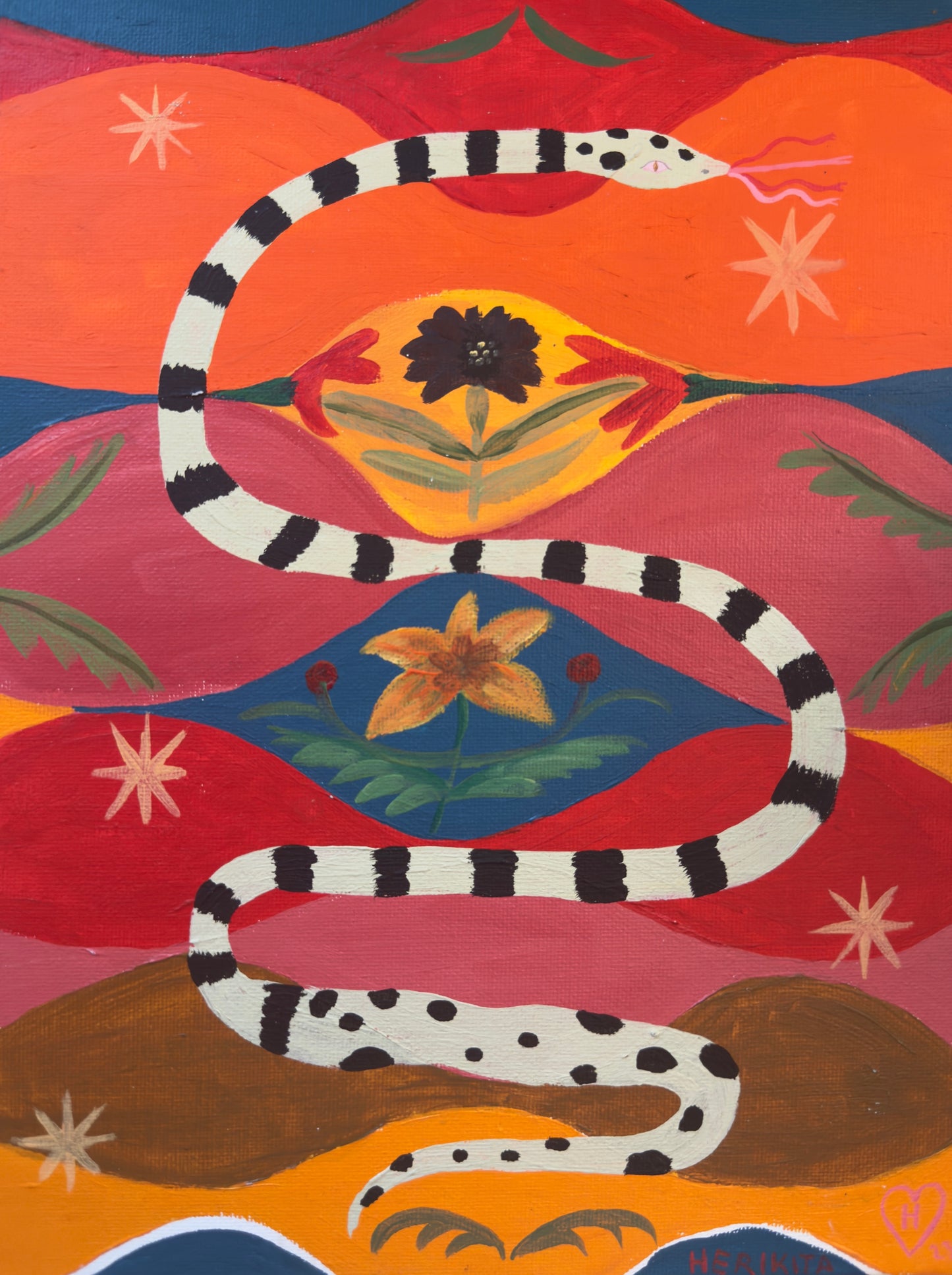 Original painting canvas